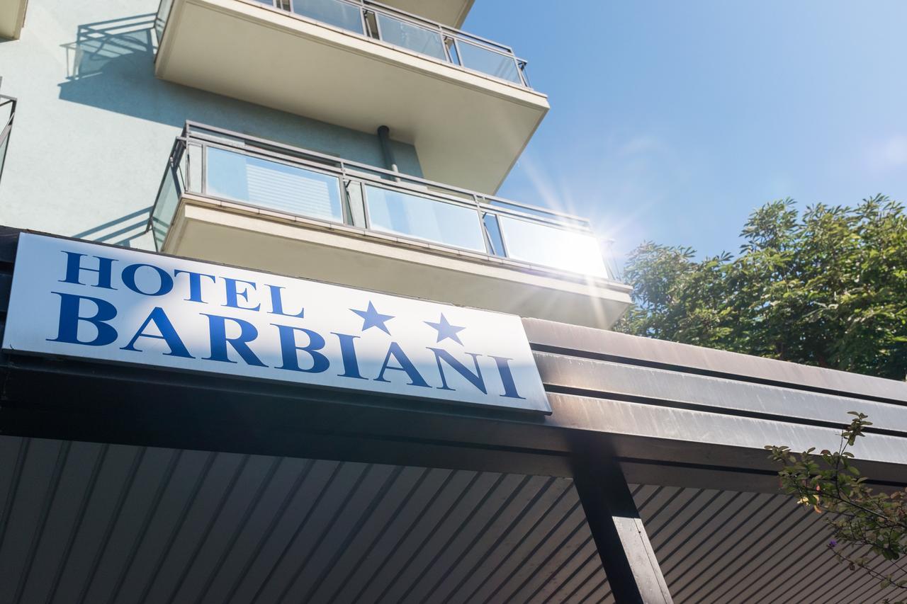 Hotel Barbiani ريميني المظهر الخارجي الصورة